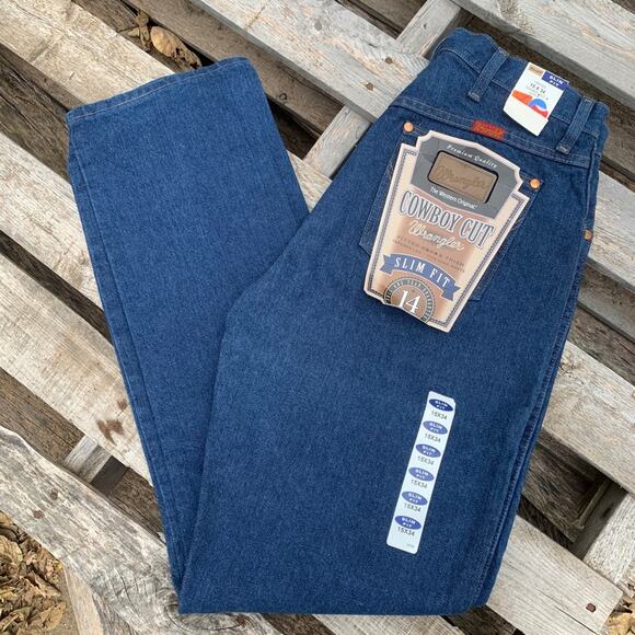 Vintage Wrangler women’s cowgirl wedgie mom jeans 15x34 NWT - Picture 5 of 6